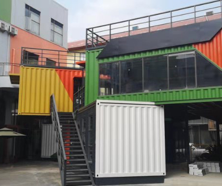 荆门潜江龙虾基地创意空间产业园区新型集装箱办公大楼