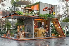 集装箱咖啡店-街角文艺打卡地